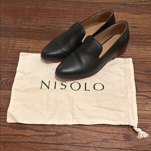 Nisolo Everyday Slip On Loafer - Black Leather